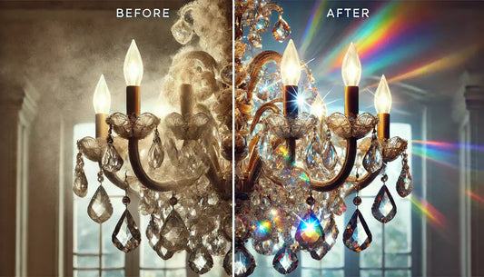 How to Clean a Crystal Chandelier: Expert Tips for Vintage & Antique Lighting Care