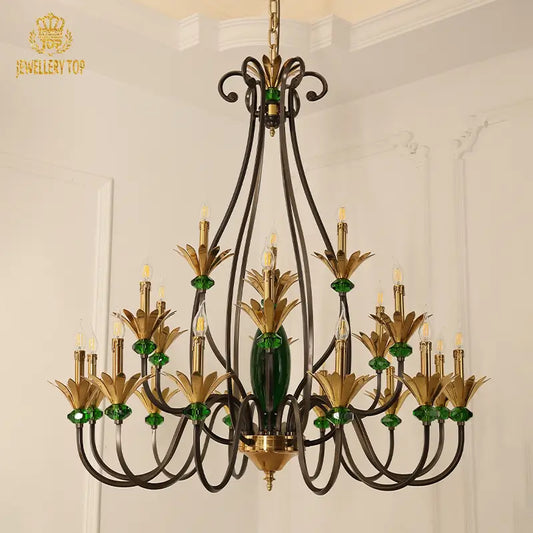 tiffany-dew-lily-pad-faceted-glass-orb-modern-chandelier-light