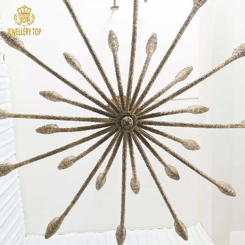 aphrodite-wildflower-spiral-modern-chandelier-celestial-install