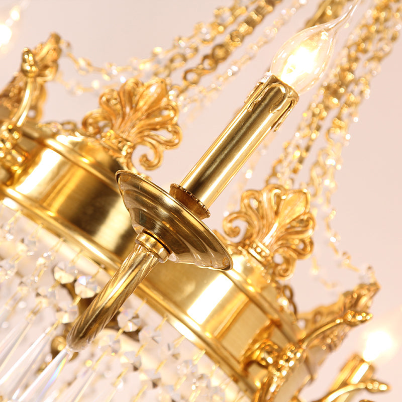 8 Heads Majesty Chandelier - Jewellery Top Lighting