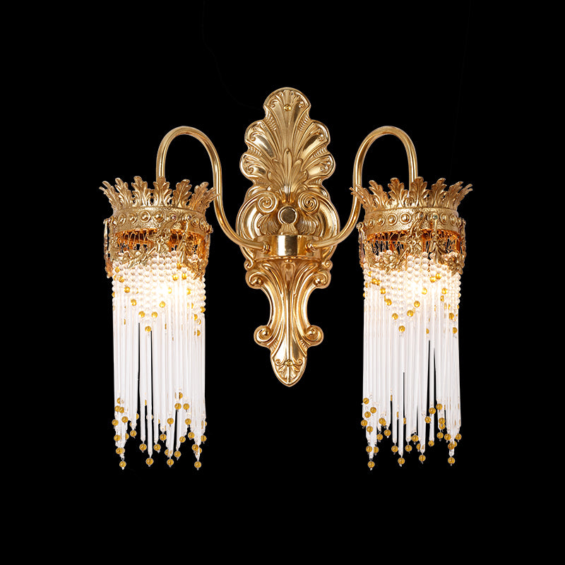 Aurelia Cascade Gold Wall Sconce - Jewellery Top Lighting