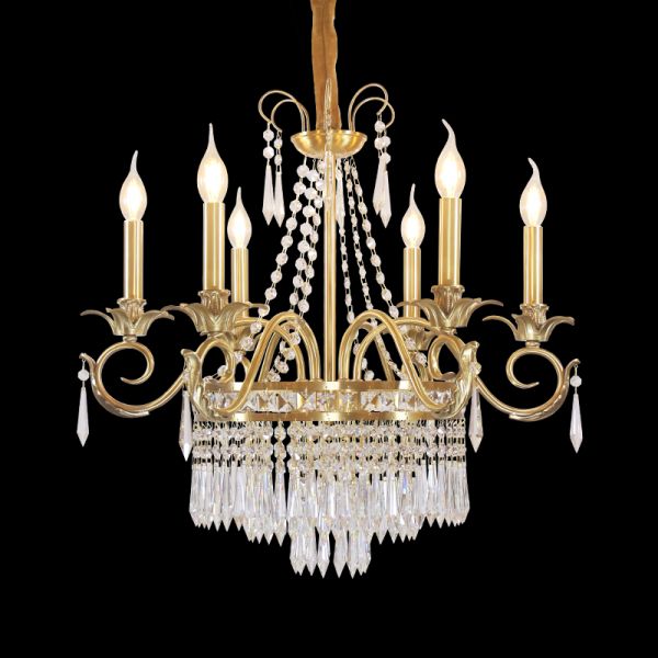Aureum Celeste Empire Crystal Chandelier - Jewellery Top Lighting