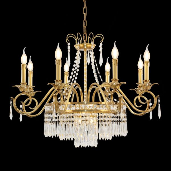 Aureum Celeste Empire Crystal Chandelier - Jewellery Top Lighting