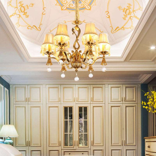 Auric Nostalgia Vintage Bedroom Chandelier