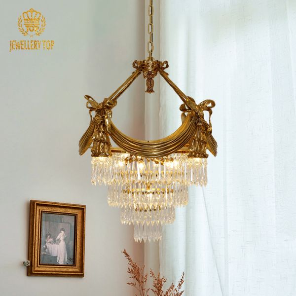 Aurora Antiqua Antique Pendant Light - Jewellery Top Lighting