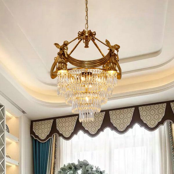 Aurora Antiqua Antique Pendant Light - Jewellery Top Lighting
