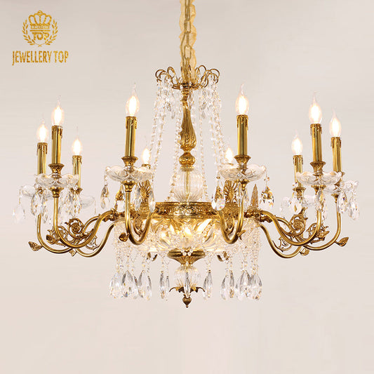 Aurora Antiqua Vintage Brass люстра 6/8/10