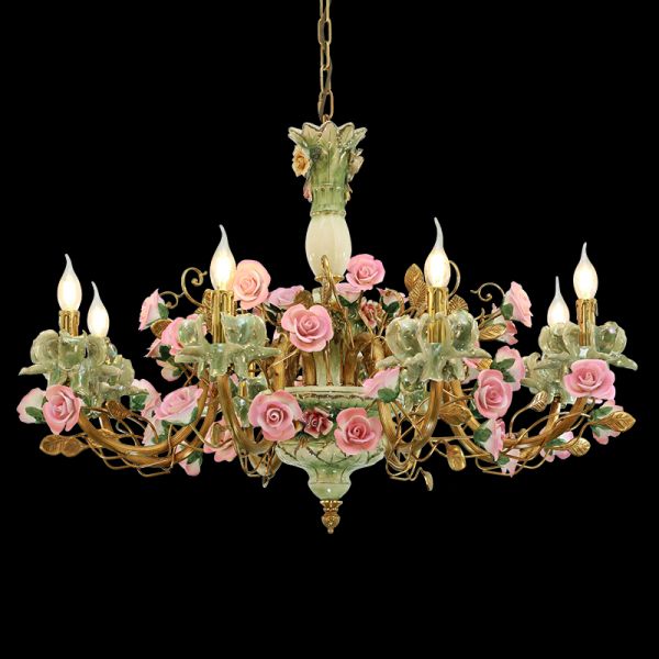 Aurora Fields Vintage Chandelier - Jewellery Top Lighting