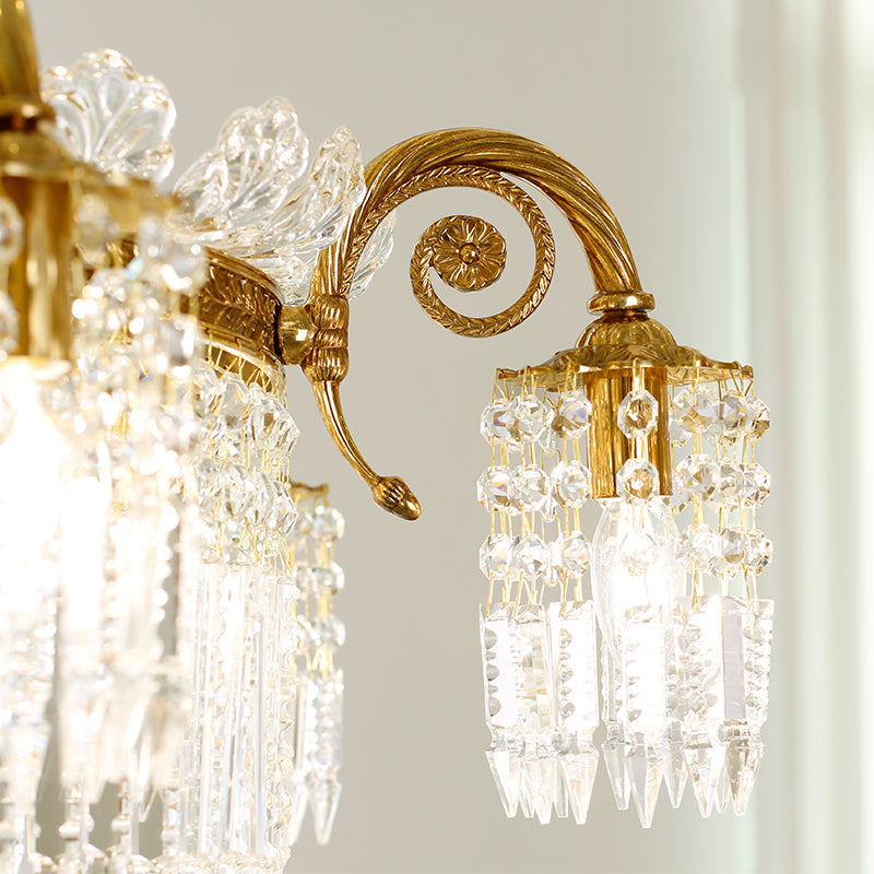 Elegant vintage pendant lamp showcasing refined brass lighting