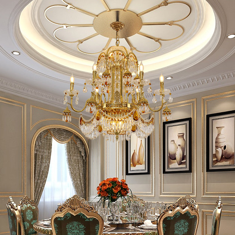 Beaufort Crown Victorian Style Chandelier - Jewellery Top Lighting