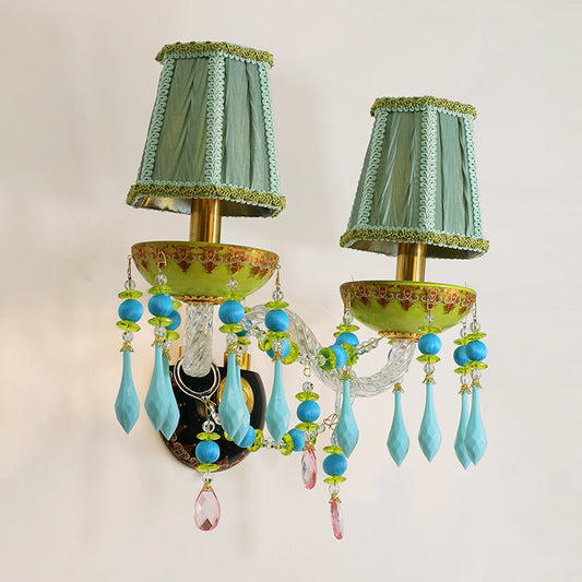 Blossom Fields Farmhouse Wall Light - Jewellery Top Lighting