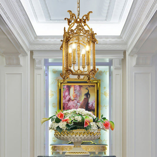 Brass Antique Lantern Pendant Light - Jewellery Top Lighting