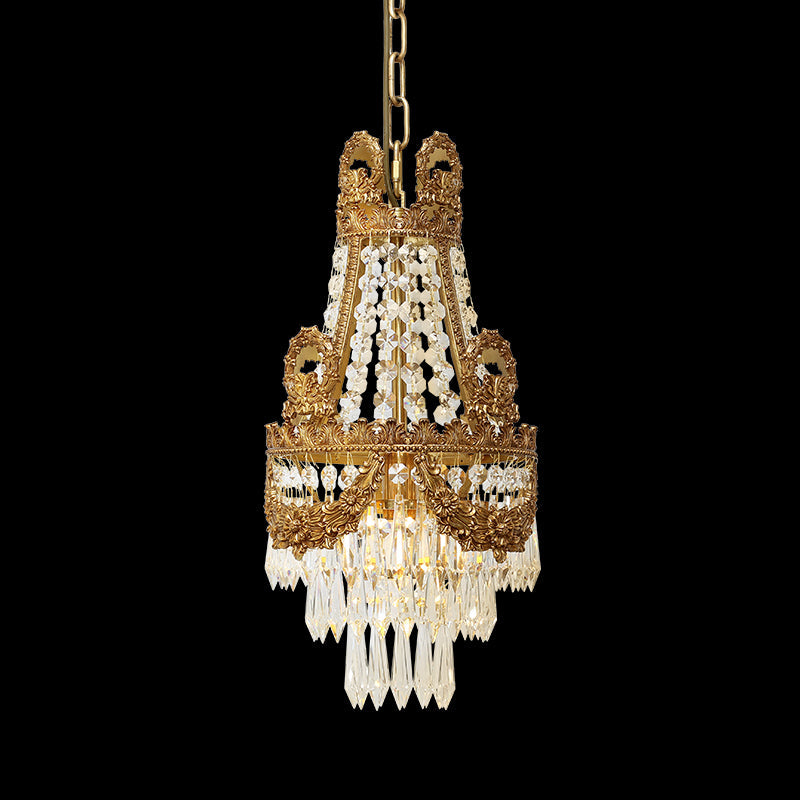 Brass Antique Pendant Light - Jewellery Top Lighting