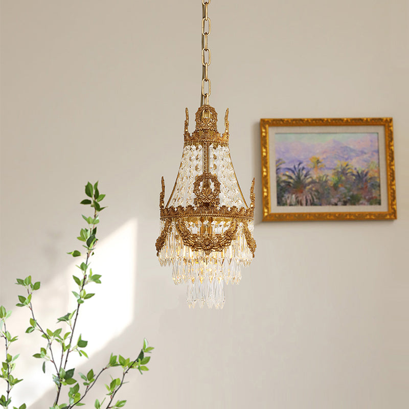 Brass Antique Pendant Light - Jewellery Top Lighting