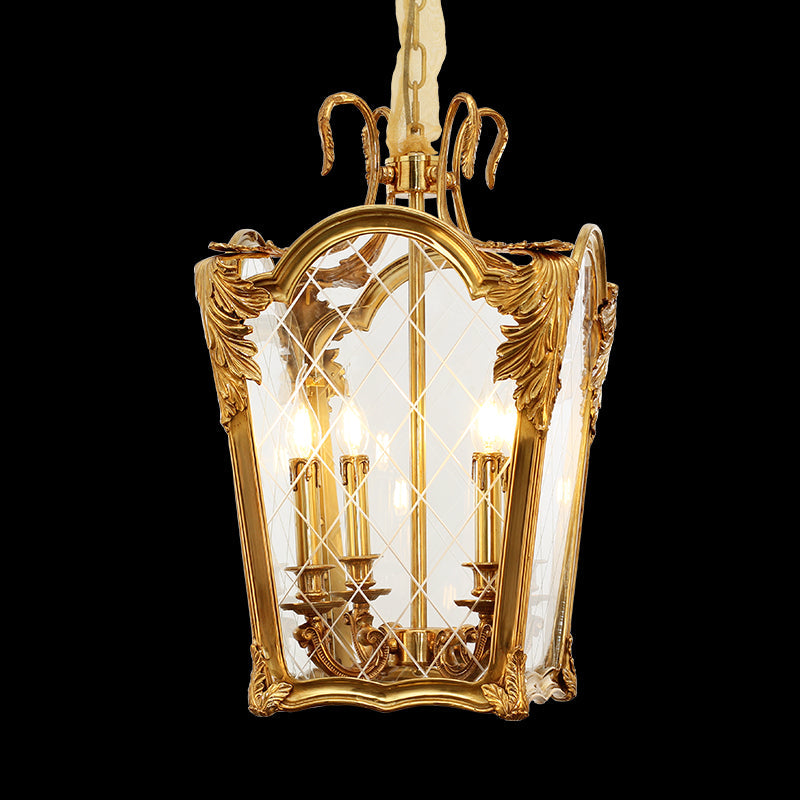 Brass Antique Pendant Light - Jewellery Top Lighting