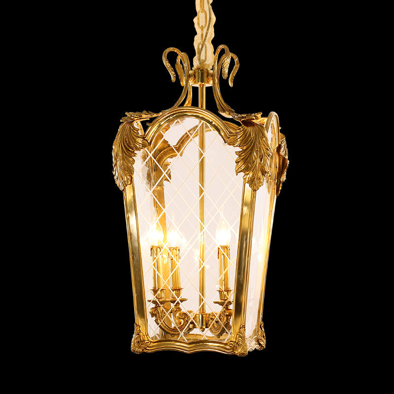 Brass Antique Pendant Light - Jewellery Top Lighting
