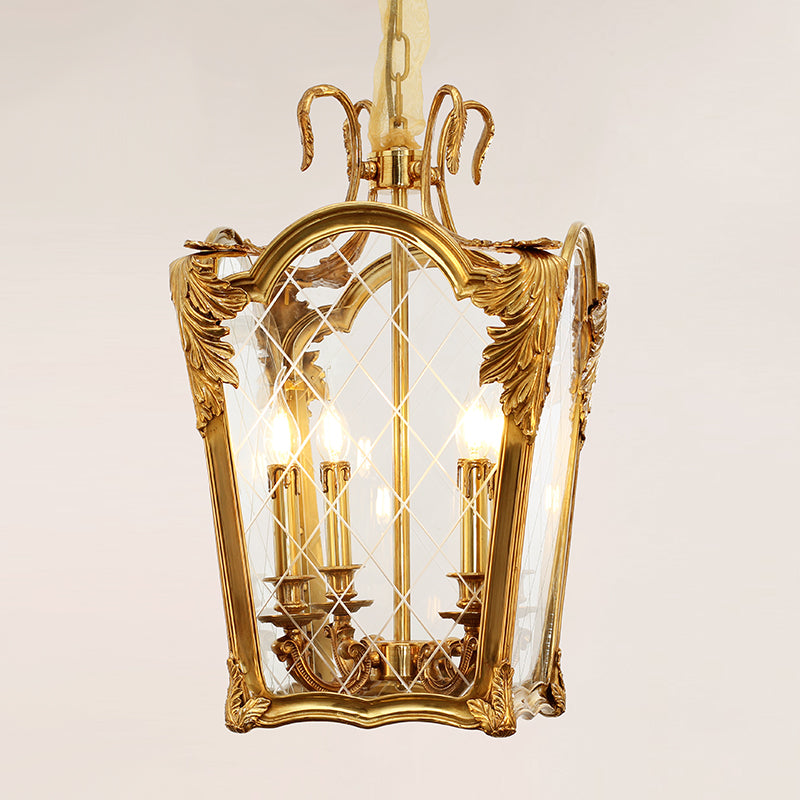 Brass Antique Pendant Light - Jewellery Top Lighting