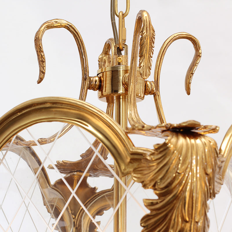 Brass Antique Pendant Light - Jewellery Top Lighting