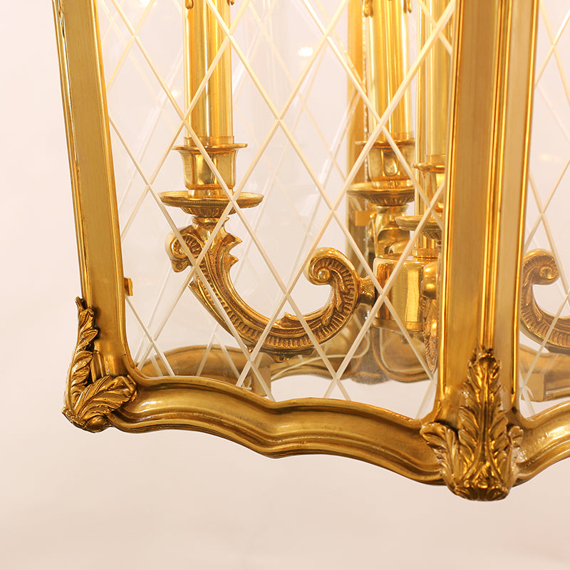Brass Antique Pendant Light - Jewellery Top Lighting