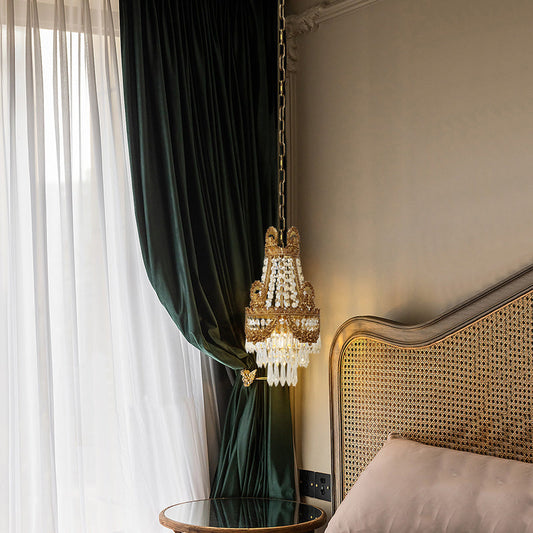 Brass Antique Pendant Light - Jewellery Top Lighting