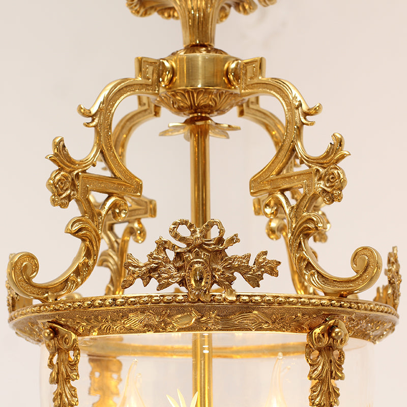 Brass Lantern Pendant Light - Jewellery Top Lighting