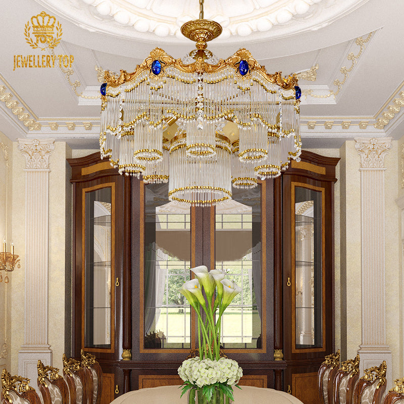 Celestial Sovereign Royal Chandelier - Jewellery Top Lighting