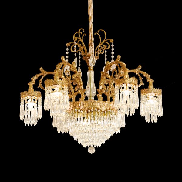 Château de Lumière French Crystal Chandelier
