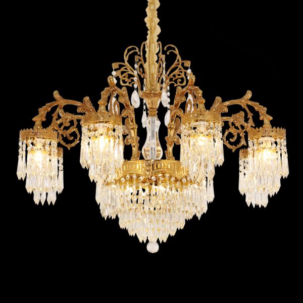 Château de Lumière French Crystal Chandelier