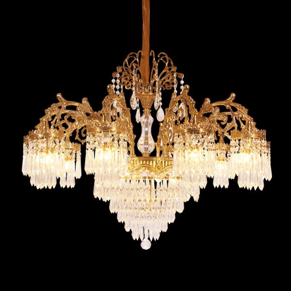 Château de Lumière French Crystal Chandelier