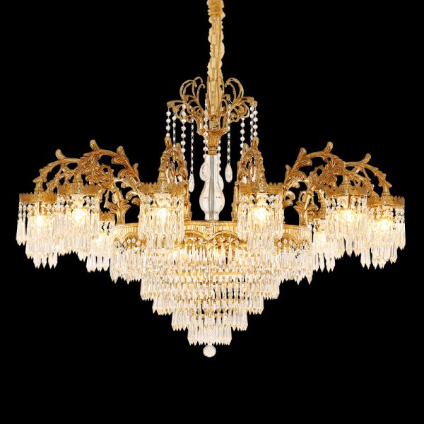 Château de Lumière French Crystal Chandelier