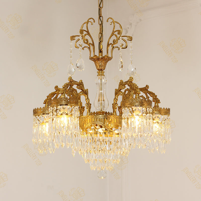 Château de Lumière French Crystal Chandelier