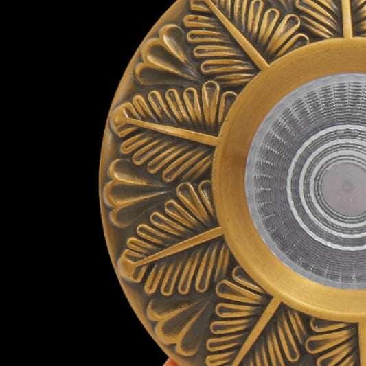 Luz de latón clásica 105 mm