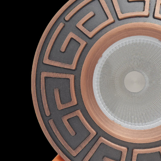 Luz de latón clásica 105 mm