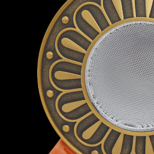 Luz de latón clásica 110 mm