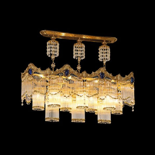 Éclat de Versailles Vintage French Chandelier - Jewellery Top Lighting