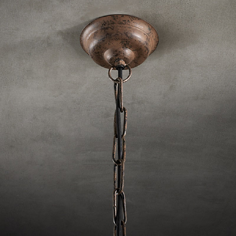 Elysian Oak French Country Chandelier