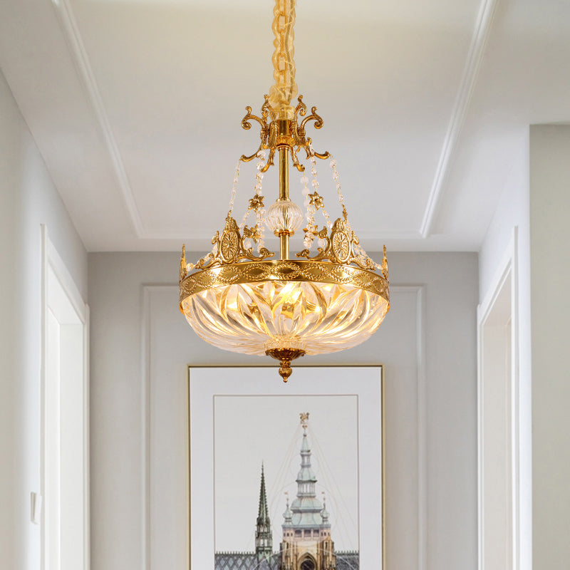 Artistic angle of Eternal Grace Intage Pendant Lighting in ambient light