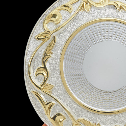 Flosa eterna de latón de halo