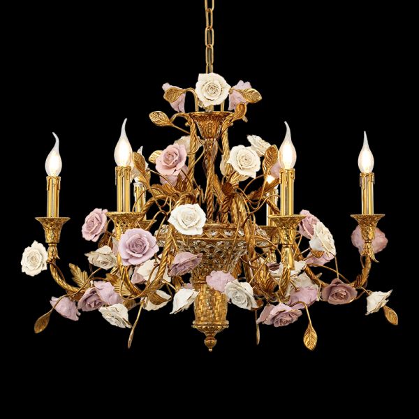 Eternelle Fleur Rococo Chandelier