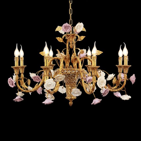 Eternelle Fleur Rococo Chandelier