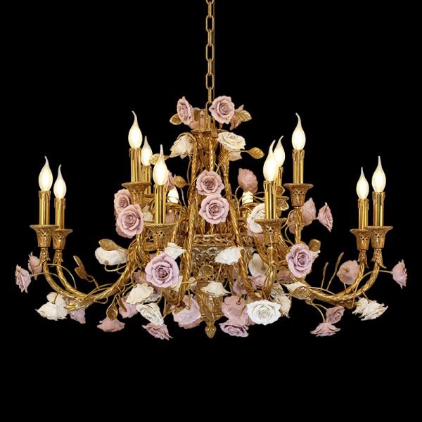 Eternelle Fleur Rococo Chandelier