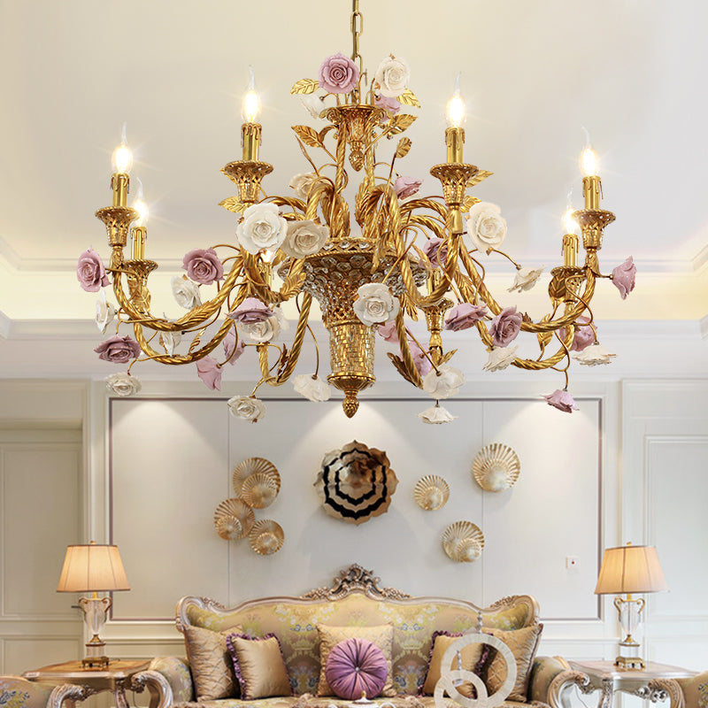 Eternelle Fleur Rococo Chandelier