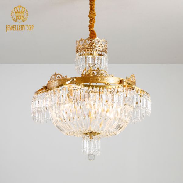 European-style Crystal Pendant - Jewellery Top Lighting