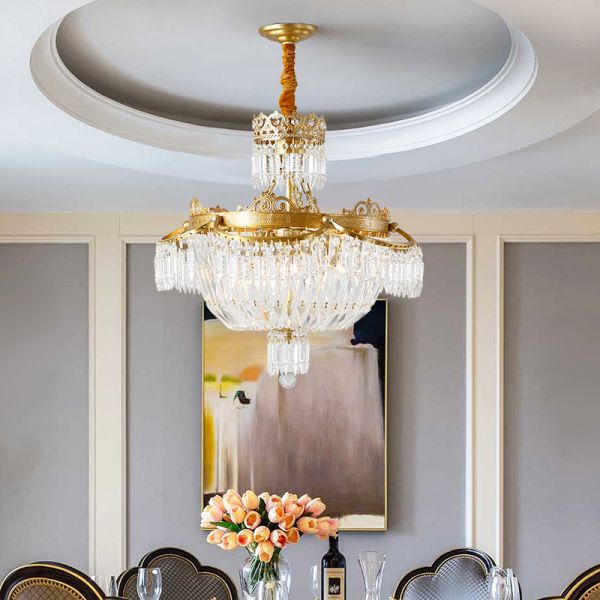 European-style Crystal Pendant - Jewellery Top Lighting