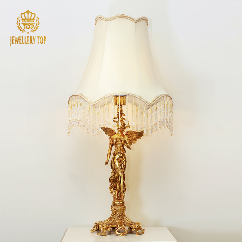 Everlasting Ember Vintage Table Lamp – Front view