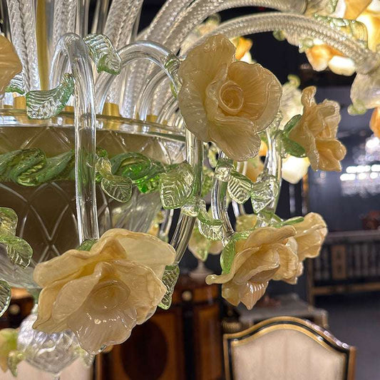 Blossom Radiance Murano Chandelier