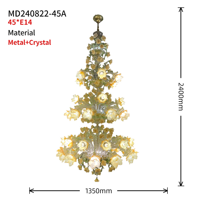 Floraison Murano Chandelier
