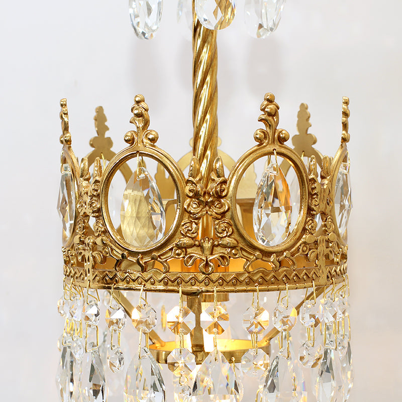 French Crown Crystal Chandelier - Jewellery Top Lighting