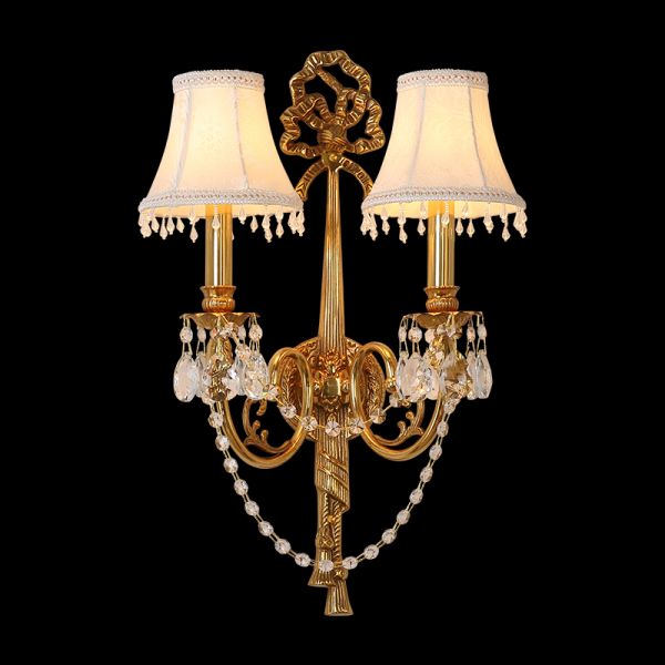 Genevieve Bow European Wall Sconce Lighting - Jewellery Top Lighting