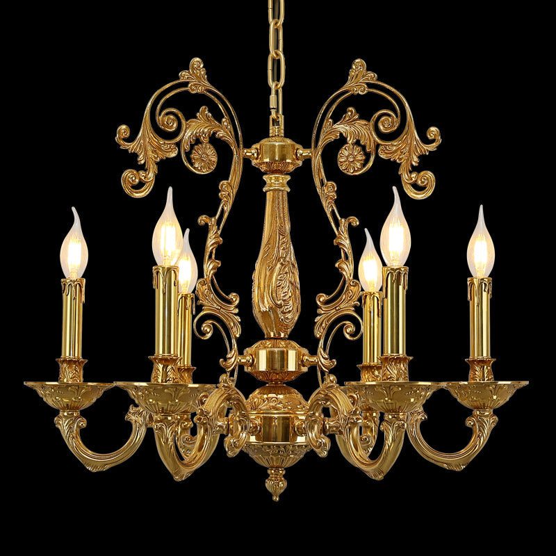 Georgian Classical Chandelier - Jewellery Top Lighting